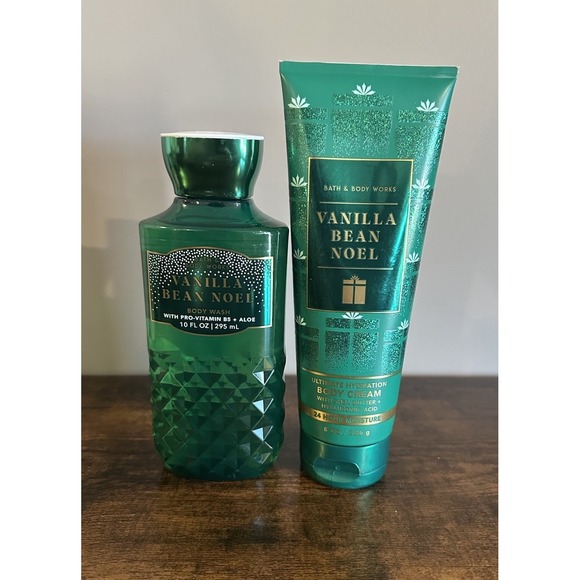 Vanilla Bean Noel Set by Bath & Body Works Body Cream & Body Wash NEW - Picture 1 of 5
